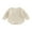 Creamy White, variant on Bagilaanoe Newborn Baby Girl Boy Rompers Sweater Long Sleeve Knitted Bodysuits 3M 6M 9M 12M 24M Infant Autumn Winter One Piece Short Jumpsuit