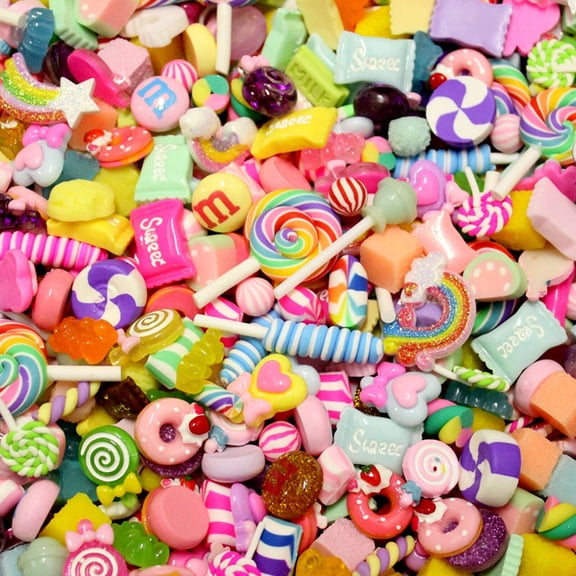 BESTSKY Slime Charms,Realistic Resin Food Accessories Elmers Glue,Perfect for DIY Phone Cases Cloud Slime