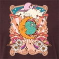 thumbnail image 6 of Wild Bobby Sun and Moon Groovy Vintage Daisy Flowers Stars Vintage Men Premium Tri Blend Tee, Cardinal, Medium, 6 of 6