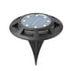 thumbnail image 5 of Paquete de 4 luces solares de suelo IP65 impermeables para paisaje, 16 LED, para decoración de patio, camino, jardín (luz blanca), 5 of 5