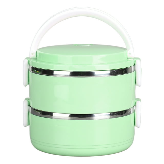 Stainless Steel Thermal Lunch Box,Thermal Lunch Box Stackable Thermal Food Box Thermal Insulated Lunch Box Optimal Efficiency