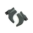 thumbnail image 3 of BLISSFUL STEP Women's Round Toe Block High Heel Ankle Chelsea Boots Blue Gray 8.5, 3 of 7