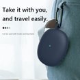 thumbnail image 4 of Caja de carga de auriculares con funda de silicona para Xiaomi Buds 3 Pro (azul), 4 of 8