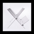 thumbnail image 4 of Rejilla De Drenaje Plegable En Forma De X Para Cocina Rejilla De TazóN De Hierro Forjado De Doble Capa Rejilla Organizadora De Platos Y TazóN De Secado, 4 of 5