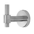 thumbnail image 4 of Ganchos para toallas de baño, gancho para colgar batas de superficie cepillada de acero inoxidable 304, soporte para inodoro de Hotel, gancho único, 4 of 15