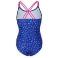 thumbnail image 6 of GYRATEDREAM Girls One-Piece Swimsuits Letter Print Bathing Suits Kids Sport Summer Beach Swimwear for 7-14 Years, 6 of 8