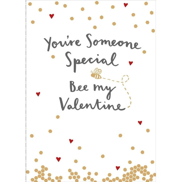 Someone Special Bee My Valentine Valentine's Day Card