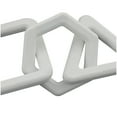 thumbnail image 4 of 15"W, 2"H White Wood Chain Sculpture, by CosmoLiving by Cosmopolitan (2 Count), 4 of 7