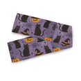 thumbnail image 7 of Yayeee Table Runner 70 inches Long Home Kitchen Dinning Party Decoration, Purple Halloween Black Cat, 7 of 7