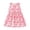 Z03-Pink, variant on Taybagh Girls Summer Dress Short Sleeve Round Neck Floral Print Princess Clothes for Kids Lightweight Purple Girls Dresses Size 6