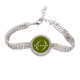 thumbnail image 1 of Carta de expresión ocasion Pulsera de tobillera de cadena de tenis, joyería de diamantes, 1 of 3