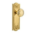 thumbnail image 4 of Nostalgic Warehouse Meadec_Prv_234_Nk Vintage Art Deco Solid Brass Privacy Door Knob Set -, 4 of 7