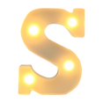 thumbnail image 5 of Tuvgenk Battery Operated Night Light Warm Led Lights S Letter Gift Ornament Decorative Lights, 5 of 5