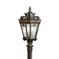 thumbnail image 3 of Kichler Lighting - Three Light Outdoor Post Mount - Outdoor Post Lantern -, 3 of 5