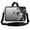 Gray Black Swirl Floral, variant on LSS 15.6 inch Laptop Sleeve Bag Compatible with Acer, Asus, Dell, HP, Sony, MacBook, Carrying Case Pouch w/ Handle & Strap - Almond Trees