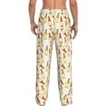 thumbnail image 2 of Bixox Men's Beer Bottles Patterned Pajama Pants with Pockets Lounge Clothes for Home, 2 of 5