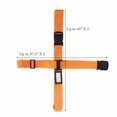 thumbnail image 4 of Epicgadget Adjustable Luggage Straps, Durable Heavy Duty Travel Luggage Strap Suitcase Belt Travel Bag Accessories, Universal Long Cross Travel Suitcase Packing Belt fit for 20"-34" Suitcase (Orange), 4 of 5