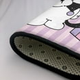 thumbnail image 4 of Sanrio Kuromi Rugs Washable Cover Floor Rug Carpets Bathroom Decorations For Kitchen Bedroom Indoor 36"X24", 4 of 7