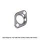 thumbnail image 5 of Kenally Carburetor Manifold Rhombic Stainless Steel Intake Spacer Gasket Wear-resistant O-ring Exhaust Pipe Professional Kit Gasket Type2, 5 of 6