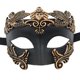 thumbnail image 4 of Máscara de mascarada, máscara de disfraz griega, máscara de cosplay, máscara de media cara, Mardi Gras D, 4 of 9