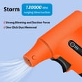 thumbnail image 4 of Electric Air Duster,Removal Blower Dual-purpose Removal Fan And Suction Air 130000rpm Turbo Blower Portable Handheld Compressed Air Compressed Air Cars Blower Portable Handheld, 4 of 7