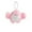 Pink, variant on Cute Pink Plush Keychain Toy, Soft Stuffed Animal Bag Charm, Adorable Cartoon Plushie for Kids & Adults, Perfect for Backpacks, Purses, and Gifts, 3.74 Inches