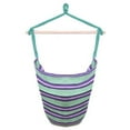 thumbnail image 3 of PENGXIANG Chaise Suspendue en Corde de Coton Distinctive avec Oreillers Vert, 3 of 7