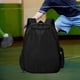thumbnail image 1 of Mochila de tenis, bolsa para deportes al aire libre, bolsa de bádminton portátil, multifuncional, resistente al agua, con compartimento para zapatos. Negro, 1 of 8