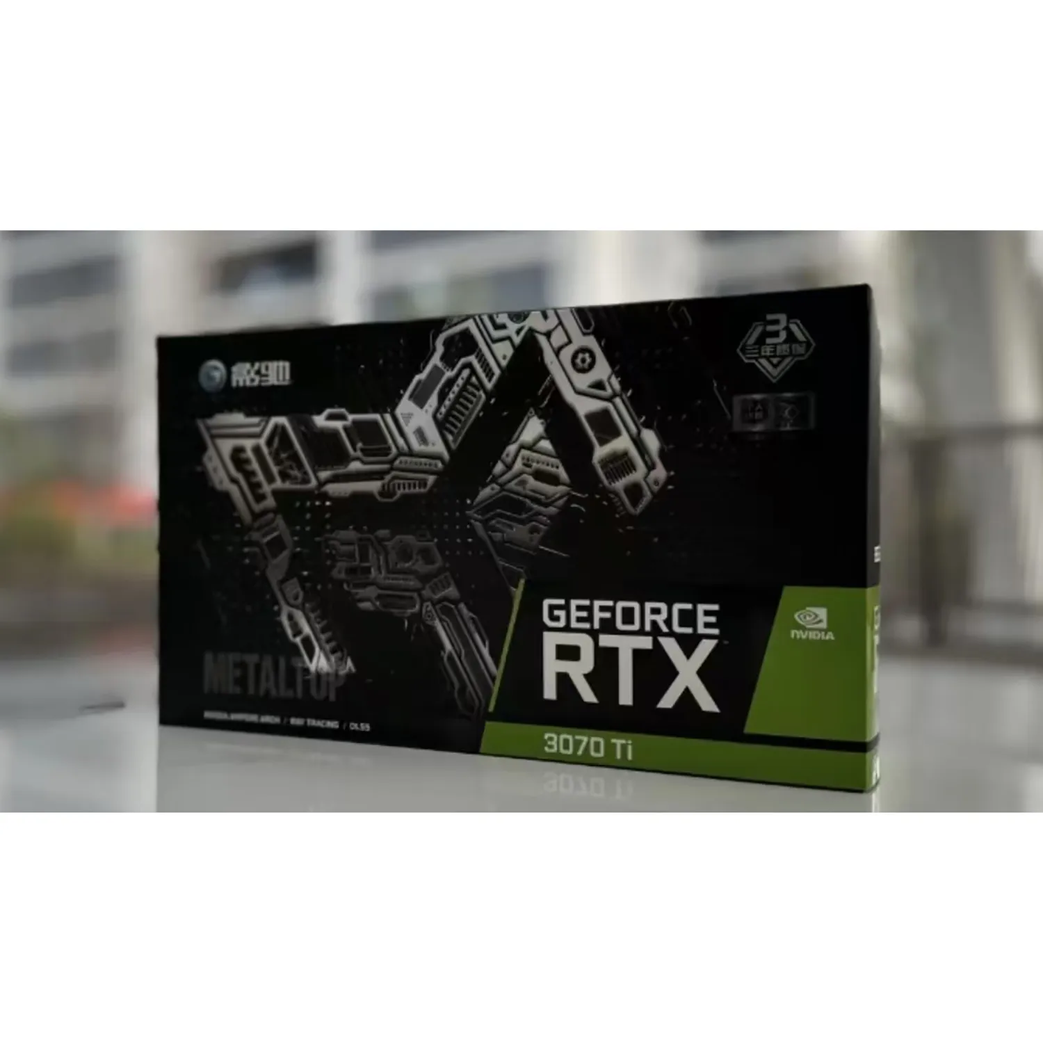 デ*ト様 GALAX RTX 3070ti GALAX RTX 3070 Ti METAL MASTER OC 8G GDDR6, 256-bit, DP*3/HDMI