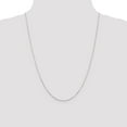 thumbnail image 4 of 10K White Gold Cable Chain Styles Necklace WG .8 mm D/C Round Open Link 24 inch 0.8, 4 of 4