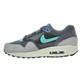 thumbnail image 4 of Nike Air Max 1 Essential Women's Shoes Dark Grey/Hyper Jade/Racer Blue/Black 599820-023, 4 of 6