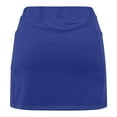 thumbnail image 7 of Lcziwo Skirts for Women Trendy Casual Summer 2025 Skorts Lightweight Stretchy Solid Color Skirts Athletic Workout Yoga Running Tennis Skorts Blue,L, 7 of 7
