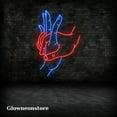 thumbnail image 3 of Glowneon Hold Hand Neon Sign, Hold Hand Couple Led Light, Couple Hand Led Sign, Handmade Couple, 3 of 4