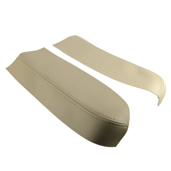 Car Front Door Panel Armrest Cover Interior Door Trims Replaces for Toyota Prius 2004-2009 Beige 1 Pair