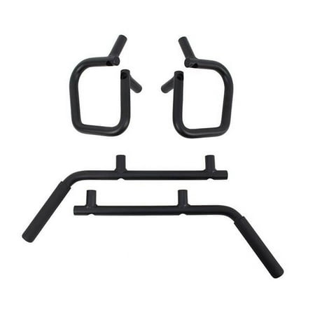 FB25034 Front Rear Grab Handles for 2007 to 2018 JK Wrangler, Rubicon