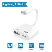 Lightning to USB 3.0 Female Adapter Cable With USB Power Interface Data Sync