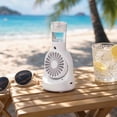 thumbnail image 5 of Rechargeable Handheld Misting Fan, Personal Cooling Spray Fan with 4 Speeds for Outdoor, Travel, Office, Desktop, 5 of 8