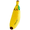 Cute Style, variant on Banana Plush Pillow Stuffed Banana Plushie Cute Fruit Toy for Kids birthday present comfort toy, 13.7 inch