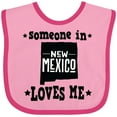 thumbnail image 3 of Inktastic New Mexico Vacation Gift Boys or Girls Baby Bib, 3 of 4