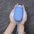 thumbnail image 3 of Taicans Double Sided Bath Brush with Dual Texture,4.9 x 3.0 x 2.2 in Exfoliating Back Scrubber for Shower,Foam Body Brush for Gentle & Deep Cleansing,Travel Size, 3 of 6