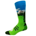 thumbnail image 5 of Men's World's Okayest Golfer Socks Funny Father's Day Sports Footwear, 5 of 8