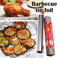 thumbnail image 3 of Tin Aluminum Kitchen Foil Roll, Catering Baking Food Service Cooking Foil for BBQ, Cooking, Grilling, Roasting 30cm x 20m, 3 of 10