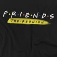 thumbnail image 2 of Friends T-Shirt Reunion Logo Unisex Graphic Tee For Men & Women Black&nbsp;, 2 of 7