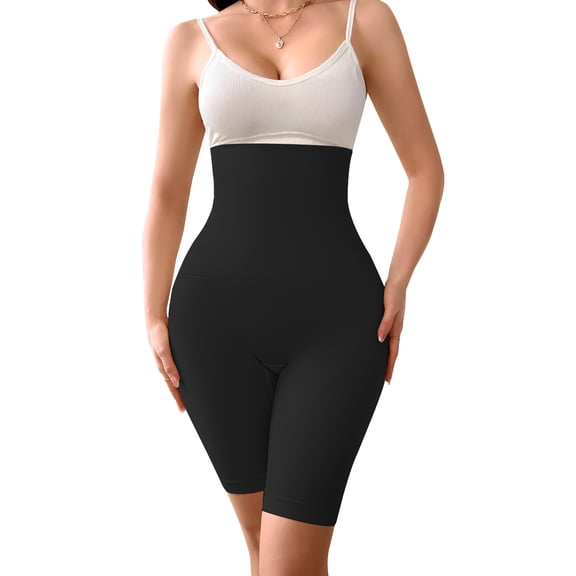 Athlemo Women High Waist Panties Cross Compression abs Shaping Shorts Slim Body Shaper