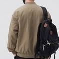 thumbnail image 5 of LIUJUNSHOP Mens Hoodie Zip Up Casual Men's Casual Lightweight Outdoor Windbreaker Jacket Water Comfortable Daily Wear Travel Khaki L, 5 of 5