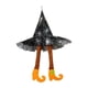 thumbnail image 1 of Colgante de piernas de bruja malvada con zapatos, percha multiusos para sombrero de bruja de Halloween Naranja, 1 of 9