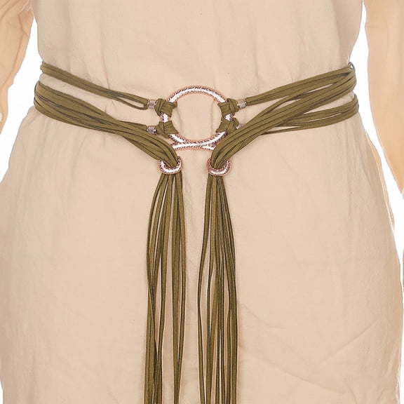 lanema Elegant Knotted Dress Waist Belt Rope Waistband For Women Retro Styles Body Waist Chain Perfect For Casual Date Outfit