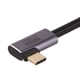 thumbnail image 3 of Cable de datos de codo tipo C a tipo C, carga rápida de 100W, resistente al desgaste, chapado en oro, Cable USB Plug and Play para portátiles, 3 of 8