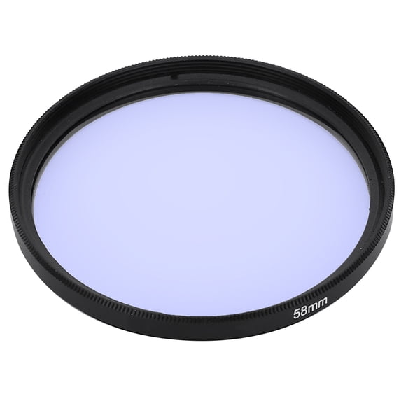 Filtro de lente de cámara, filtro de lente de reducción de contaminación Junestar de 58 mm Filtro de lente de estrella nocturna multifuncional Jadeshay A