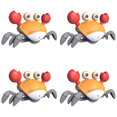 thumbnail image 1 of Cangrejo Que Se Arrastra para Evitar Obstáculos Mascota Eléctrica Regalo Cumpleaños Bebé () Naranja, 1 of 3